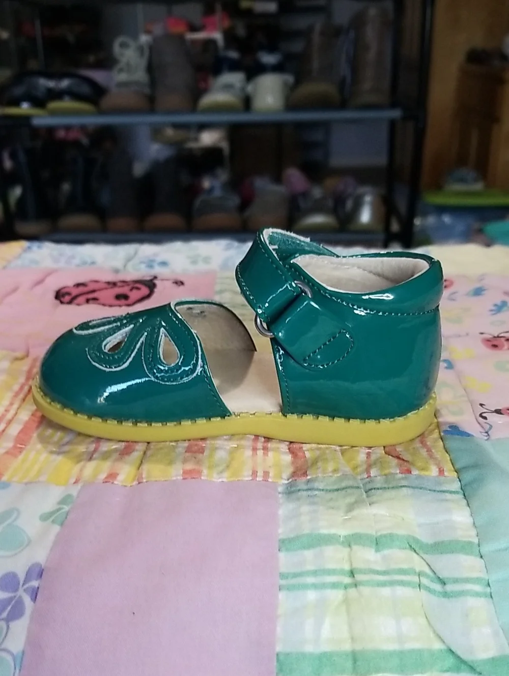 Livie & Luca shiny teal